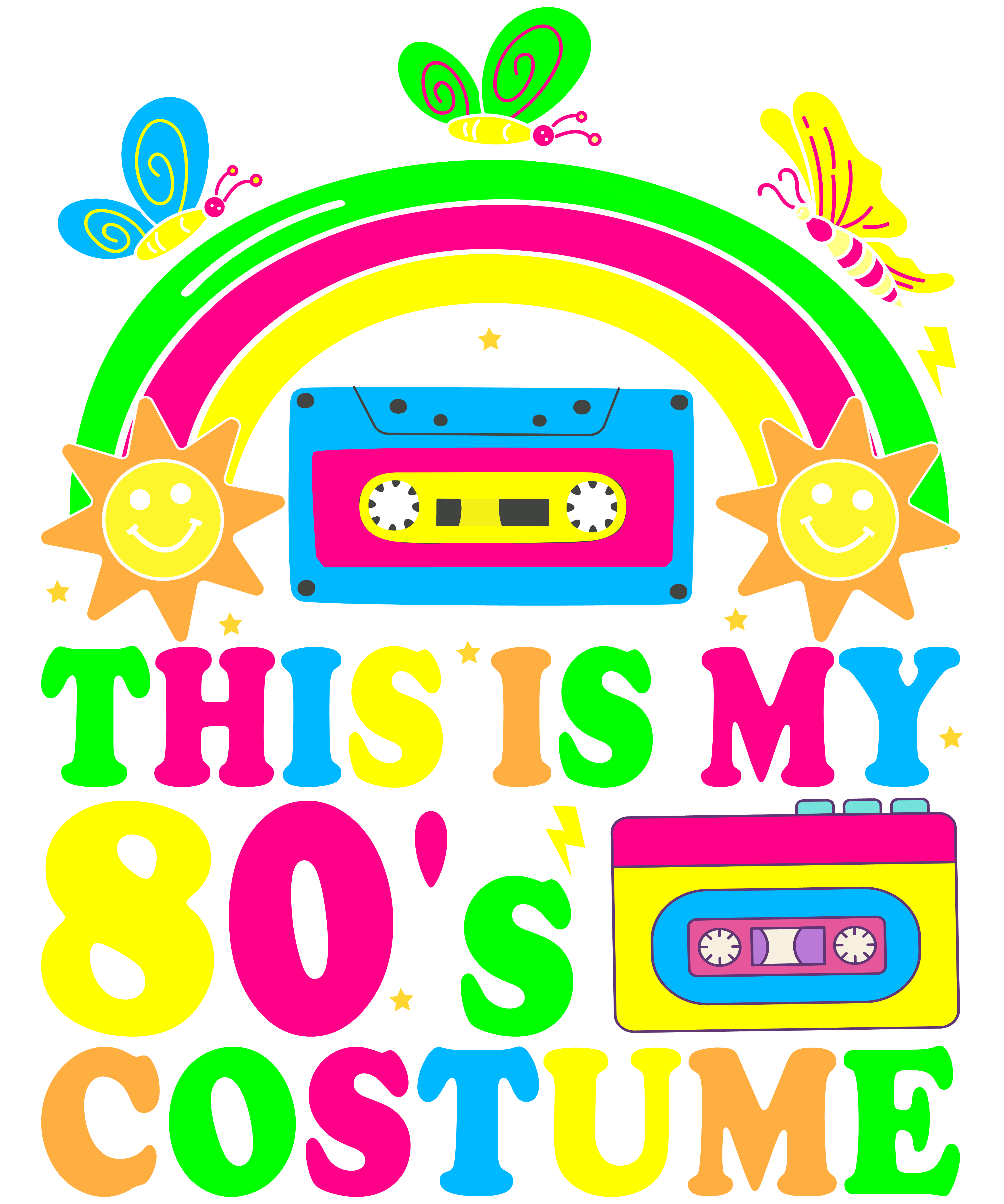 This Is My 80's Costume